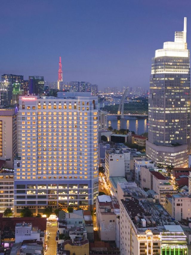 🌟 Saigon's Sheraton Grand Opera: Elegance & Views 🌆