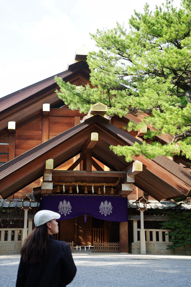 以為名古屋已經夠美了，直到我來了熱田神宮。