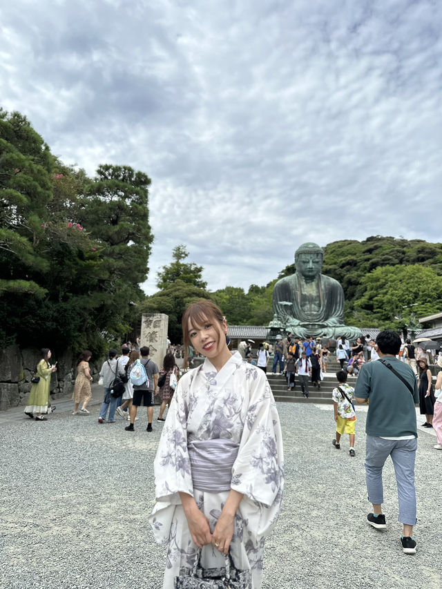 穿和服到鎌倉大佛 ✨感受不一樣的文化
