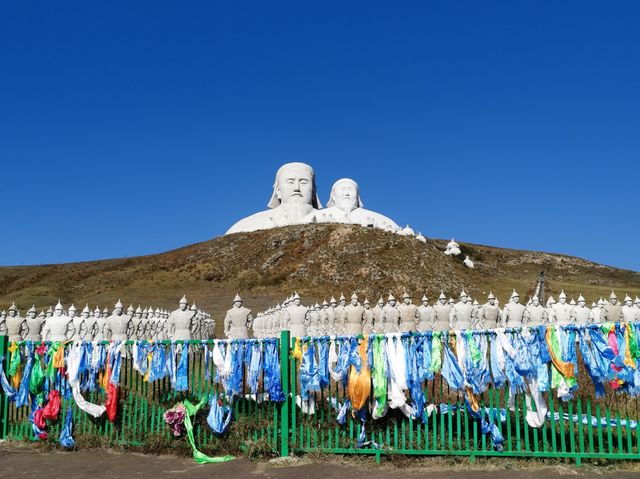 風光壯美的內蒙古可汗山景區。