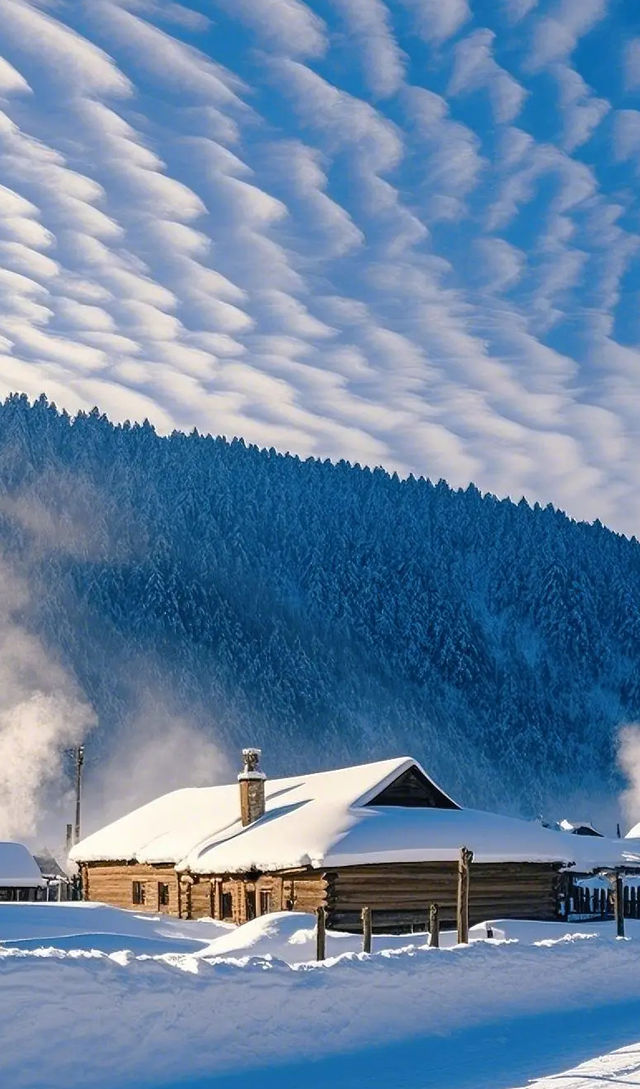 雪鄉，冬日裡的夢幻之地