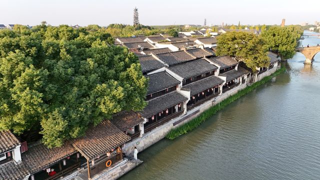 浙江杭州塘栖古鎮