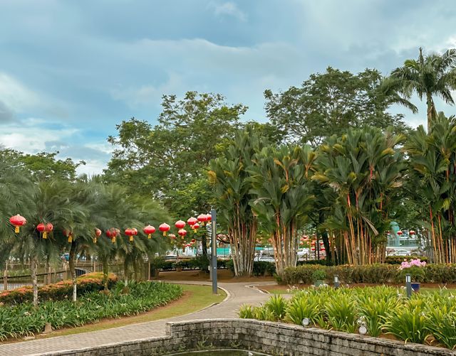 古晉馬中友誼公園｜中馬文化交融的獨特景觀