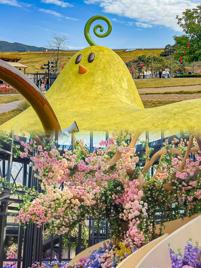 突然走進了莫奈的花園，這裡真的太美了