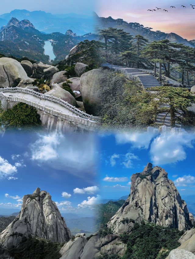在天柱山嘅山頂，我彷彿觸摸到咗星辰大海。