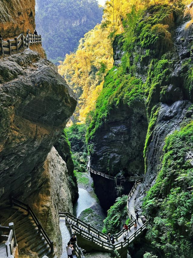 走進地理武隆天生三橋