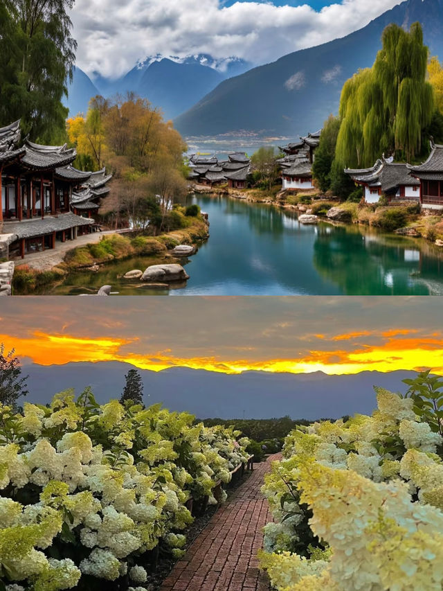 麗江真的已經next level了……美得封神