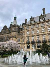 Sheffield's Peace Gardens is so Mesmerizing❤️‍🔥💯
