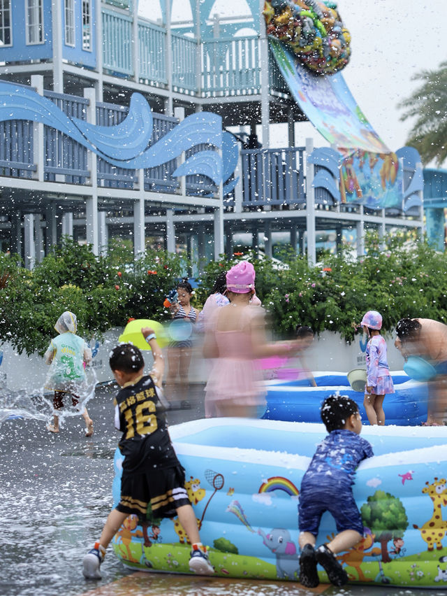 洗版朋友圈！珠海星樂度夏日玩水季玩到癲
