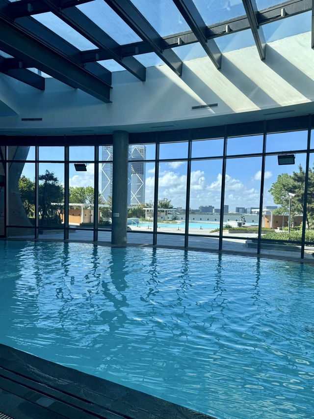 水與天的對話，在湖與海之間—上海滴水湖洲際酒店