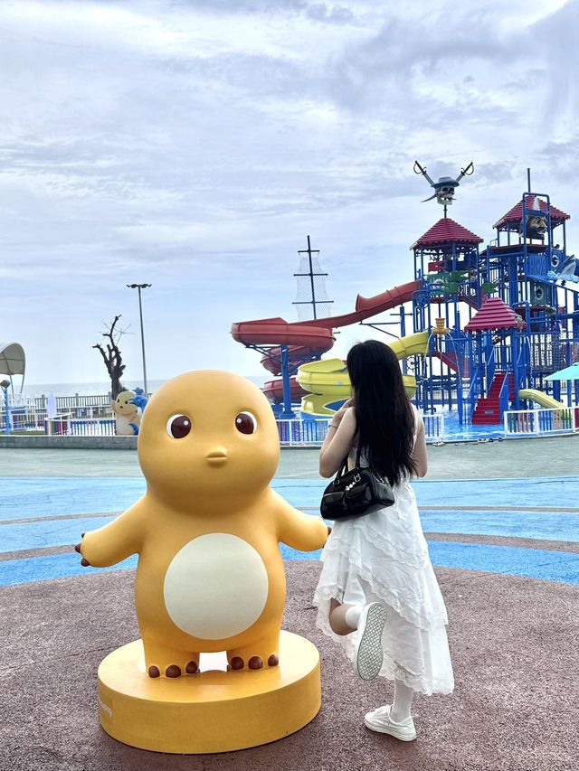 汕頭又一處遛娃好去處 就喺中海水上樂園 -