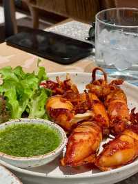 🦐曼谷米其林Lay Lao生腌封神！吃完直奔公園看蜥蜴～