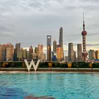 上海必打卡！外灘W酒店無邊泳池直接美瘋🌃