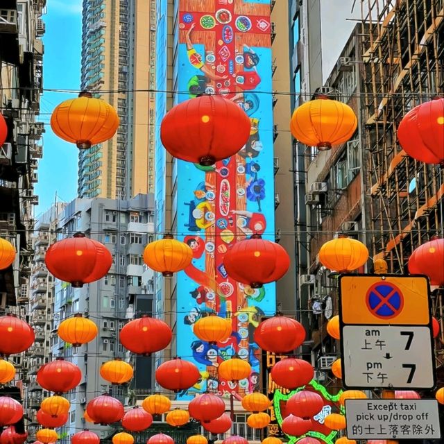 🌃廟街夜拍如電影！燈籠海下食勻港味與東南亞風味