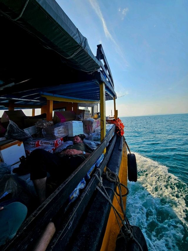 The secret ferry to Koh Rong - The paradise off the coast of Cambodia