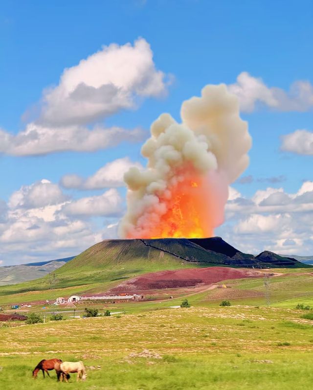 去不了火星 就去火山叭 