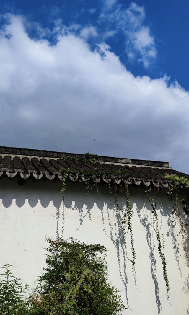 常州青果巷丨漫長夏季與冬季間的轉瞬秋季