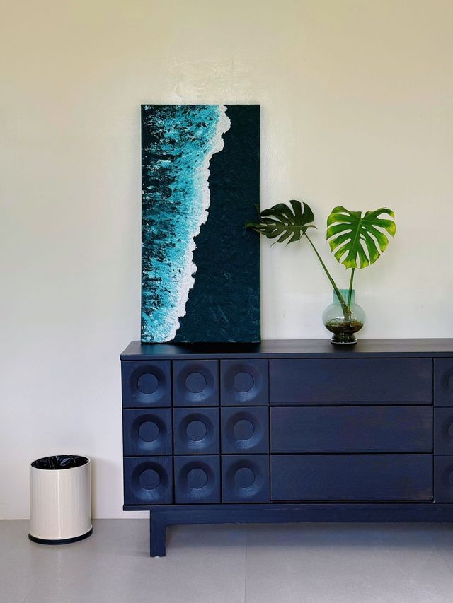 碼住在廬山西海碰上了chao牛的出片民宿～