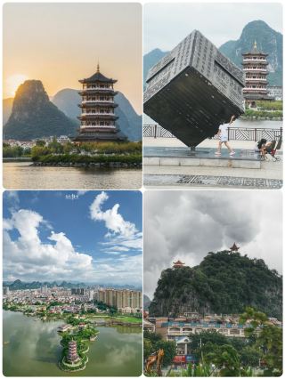 A must-visit free ink painting park in Hezhou city, Guangxi, so beautiful it leaves you speechless