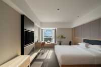 藍色幾何酒店新鄭機場店 | 機場接駁直接變成「頭等艙」，懶人入住太香了！ 新鄭 > 藍色幾何酒