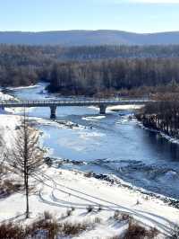 冬季阿爾山0元絕美打卡地合集,拍的每一幀都是壁紙