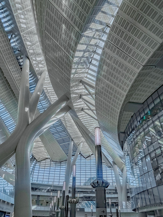 香港西九龍站候車廳美到誤高鐵！建築黨狂喜