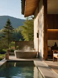 安吉梵隱親子遊！私湯+溯溪+瀑布下午茶攻略