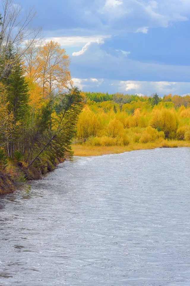 站在中國最北的江灣，擁抱一整片北國的浪漫