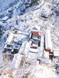 武當山冬日賞雪全攻略|紅牆金頂遇霧淞