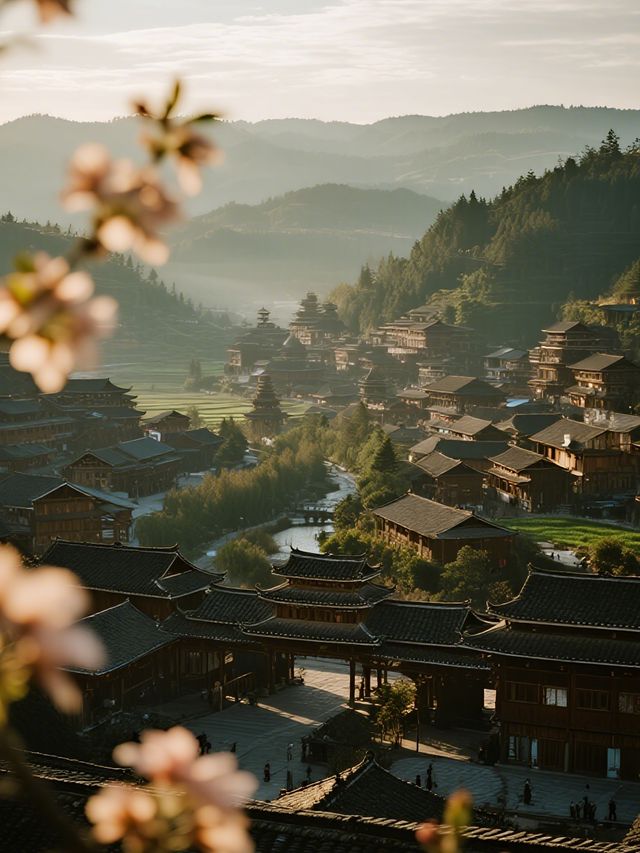 千戶苗寨親子遊！懸崖民宿+苗鄉風情，治癒時光