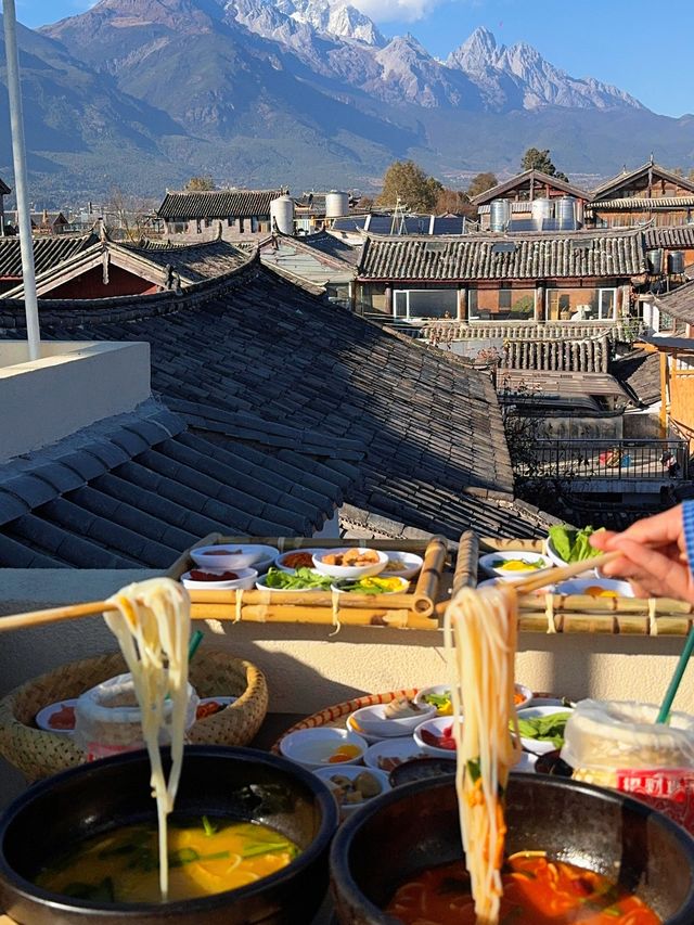 離開麗江最想念的一碗米線！白沙古鎮本地人私藏小店