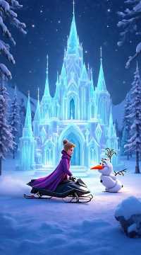 踏雪尋魔法，走進冰雪奇緣