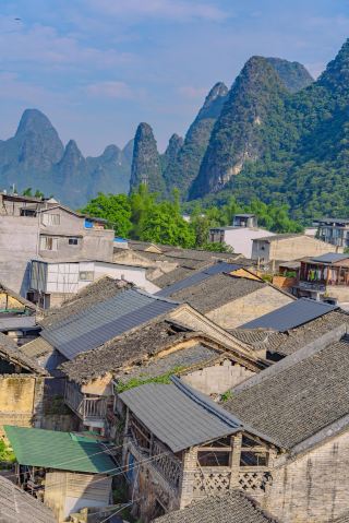 カルスト地形の山水は絵のように美しい、桂林の地形の宝物スポット