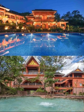 โรงแรมที่ซ่อนตัวอยู่ลึกเข้าไปในภูเขา! โรงแรมแห่งนี้วิเศษมาก ฉันอยากจะนอนพักผ่อนตรงนั้นเลย!