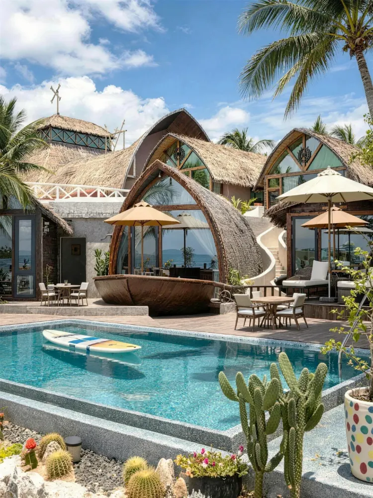 汕尾新開Pool Villa,一出門就到沙灘!。