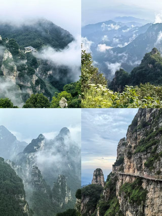3-hour direct trip from Beijing! A 21℃ summer escape secret, thrilling cliffside plank walk