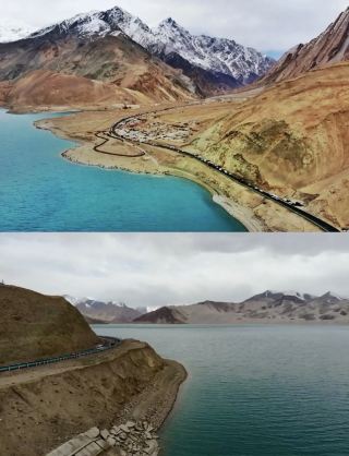 Be sure to check the weather forecast before visiting Baisha Lake in Southern Xinjiang.