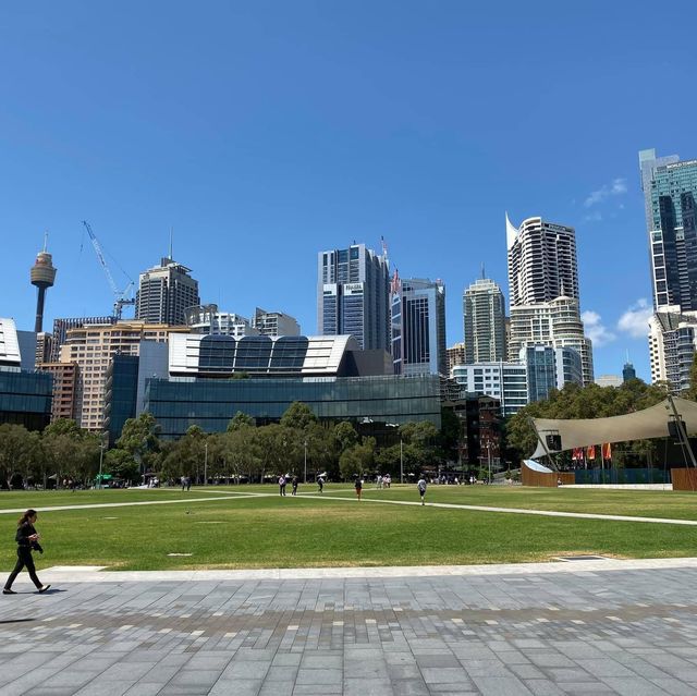 เดินเล่นที่ท่าเรือที่รัก Darling Harbour ❤️