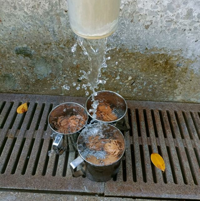 Natural Hot Spring Footbath in Sembawang 