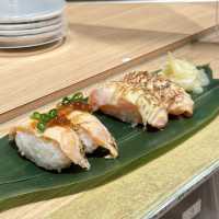 Get fresh fish at this Standing Sushi Bar!