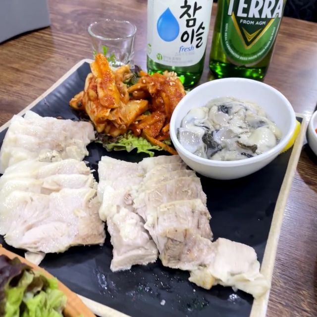【鍾路3街/ソウル】牡蠣とポッサムとカムジャタンと私