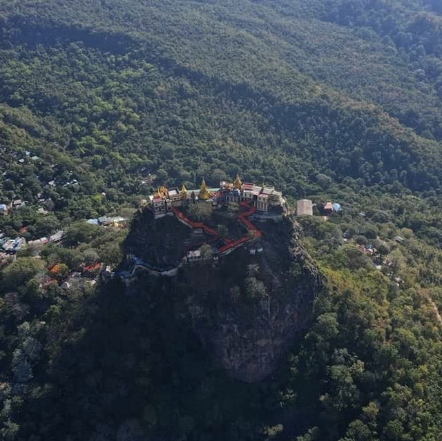Mount Popa 🏔️ 🌺 