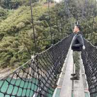 小烏來天空步道，天空繩橋，義興吊橋