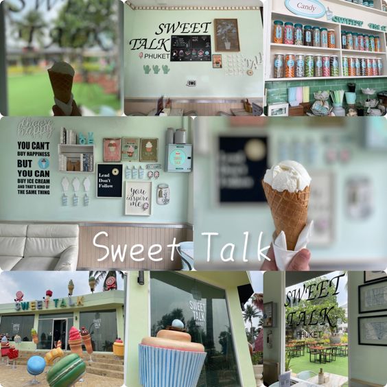 夢幻感100分雪糕🍦店🤣Karon Beach美式雪糕店Sweet Talk