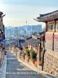 【韓国旅行】初めてのソウルなら絶対に訪れたい『北村韓屋村』韓国らしい街並みを体験‼️