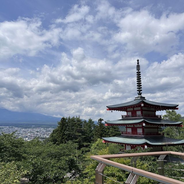 富士山嘅上午至下午🌧️🗻