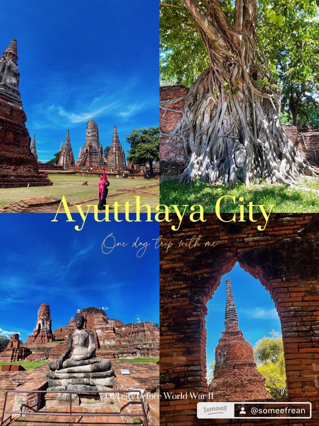 แพลนเที่ยวอยุธยา 1day trip กำเงินแค่ 500฿ จบครบที่