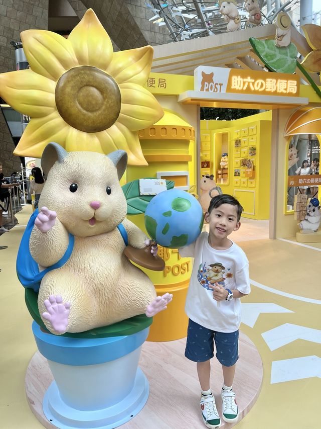 超萌倉鼠助六登陸朗豪坊