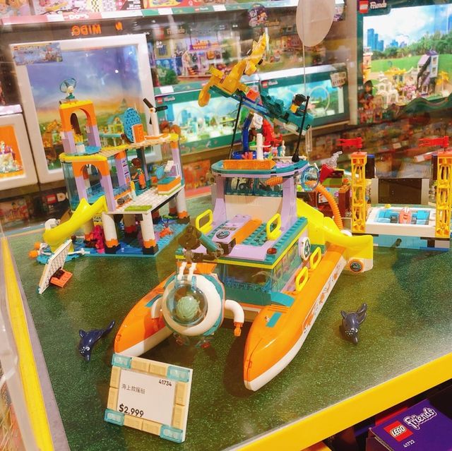 台北｜🎲🤖室內親子好去處🤠LEGO 樂高授權專賣店 信義遠百A13
