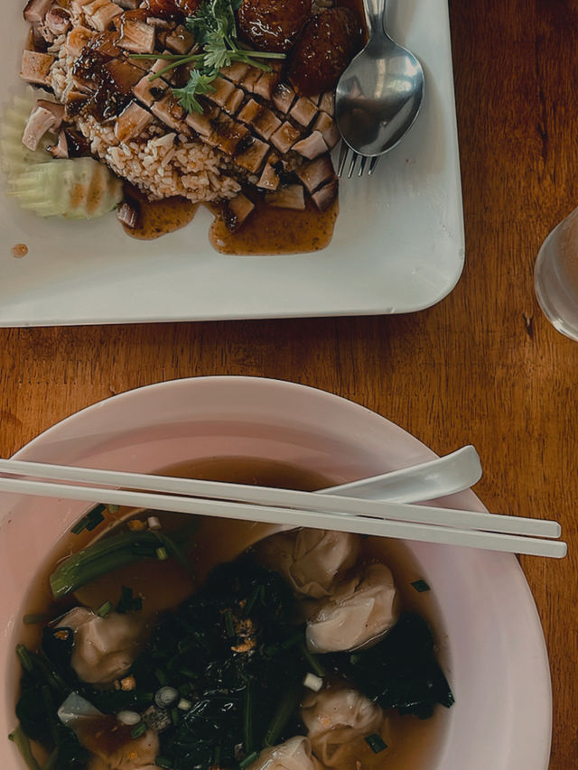 บะหมี่หมูทองหาดใหญ่ที่หางดง 💯‼️